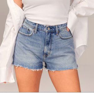 Abercrombie and Fitch Curve Love High Rise Mom Short
